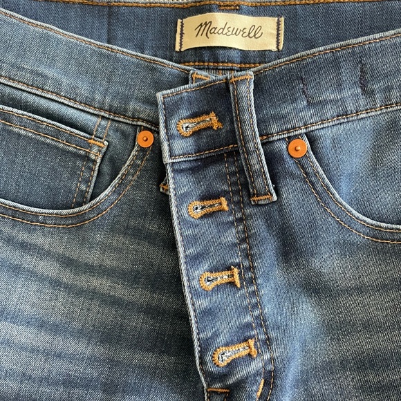 Madewell Button Fly 10” rise Tencel Skinny Jean - Picture 3 of 5